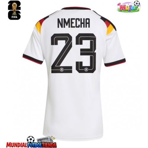 Camiseta Alemania Felix Nmecha #23 Primera Equipación Replica Mundial 2026 para mujer mangas cortas